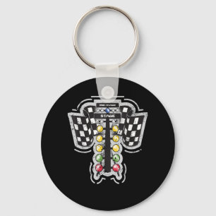 Drag Racing Christmas Tree Lights Drag Racing T Sh Key Ring