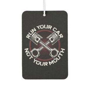 Drag Racing Race Car Vintage Run Your Car Not Your Car Air Freshener