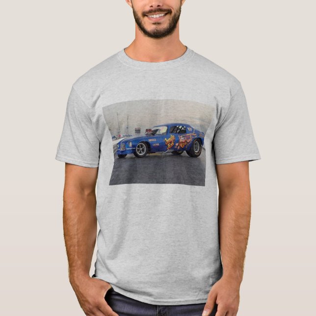 Drag Racing shirt."Jungle Jim" T-Shirt (Front)