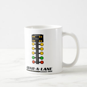 Drag Racing Staging Light Christmas-Tree MUG