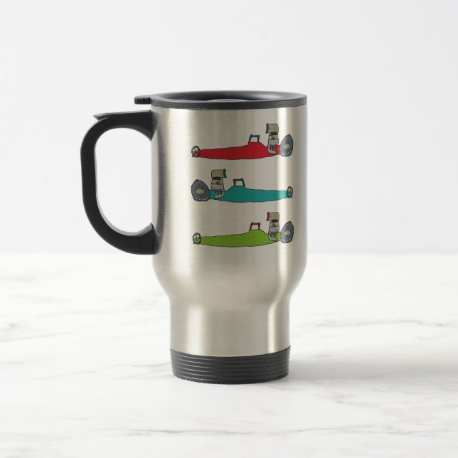 Drag Racing Travel Mug (Left)