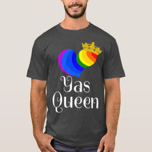 Drag Yas Queen Shirt Gay LGBTQ Pride Gift Heart