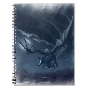 Dragão Alado Spiral Notebook