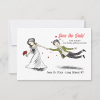 Dragging Him To The Altar Save the Date 2