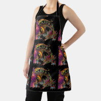 DRAGO / FANTASY GOLD DRAGON IN PURPLE AND BLACK AD