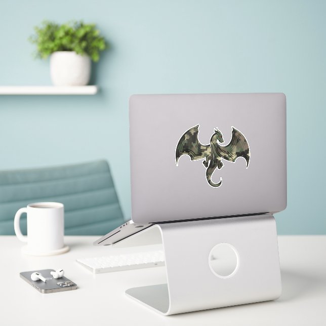 Dragon (Laptop On Desk)