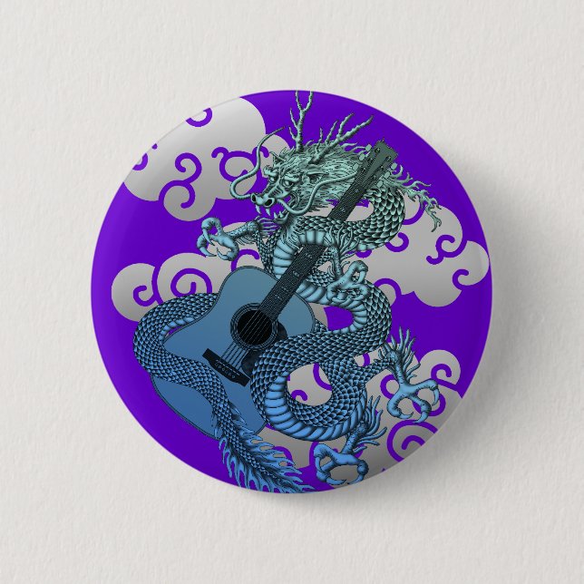 dragon aco 6 cm round badge (Front)