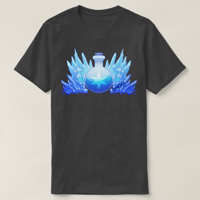 Dragon Age Blue Lyrium Potion T-Shirt (Design Front)