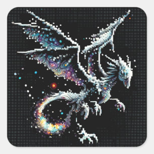 Dragon Air Elemental  Square Sticker