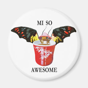 Dragon and Chinese Cup Magnet