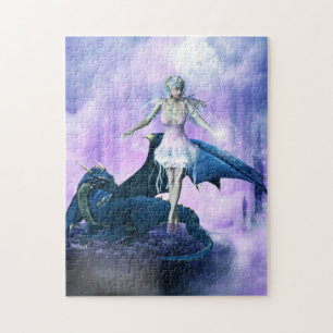 Dragon And Fairy Jigsaw Puzzle