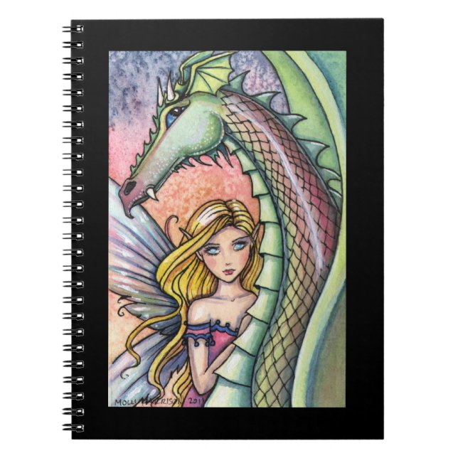 Dragon and Fairy Notebook Journal (Front)