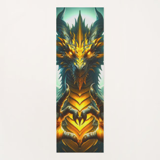 Dragon and Heart Hands Yoga Mat