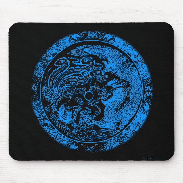 Dragon and Phoenix Mousepad (Front)
