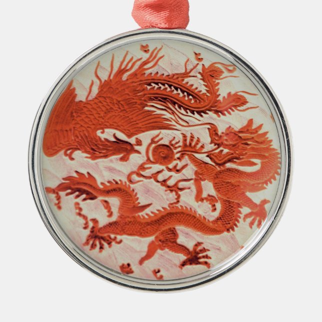 Dragon And Phoenix Ornament (Front)