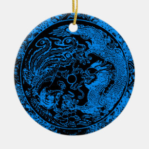 Dragon and Phoenix Ornament