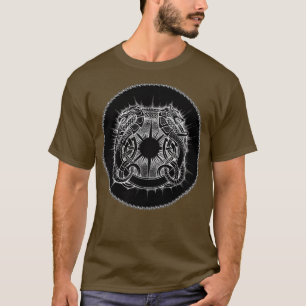 Dragon and Wolf Viking symbol T-Shirt
