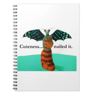 Dragon and Wooden Cat Notebook