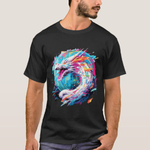 Dragon Animal Mystical World Creature Wonder Art T-Shirt