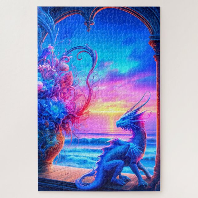 Dragon Art Jigsaw Puzzle (Vertical)