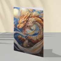 Dragon Art with Birthday Balloons 