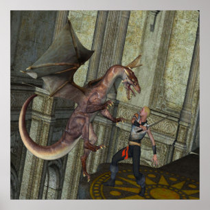Dragon Attack Poster