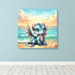 Dragon Baby Canvas Print