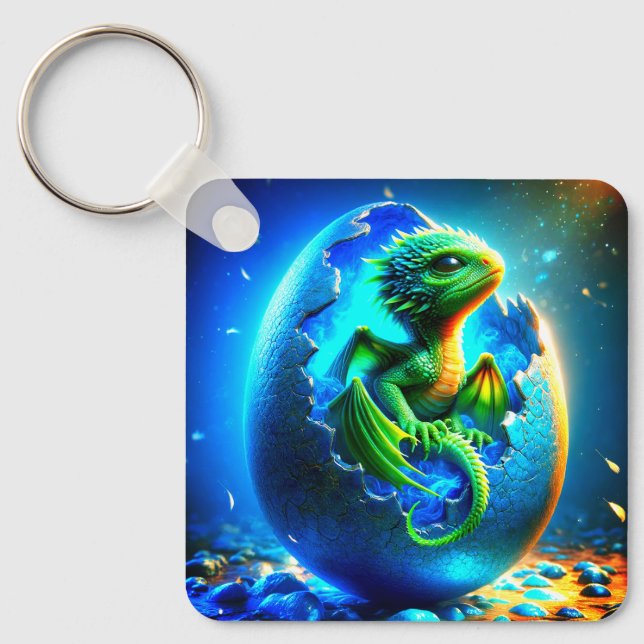 Dragon Baby Key Ring (Front)