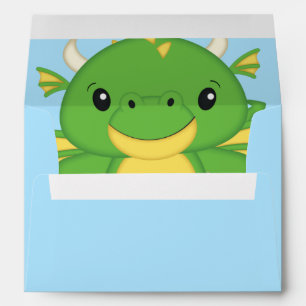 Dragon Baby Shower Envelope