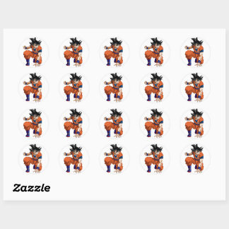 Dragon Ball Fanart Sticker – Anime Power Vibes