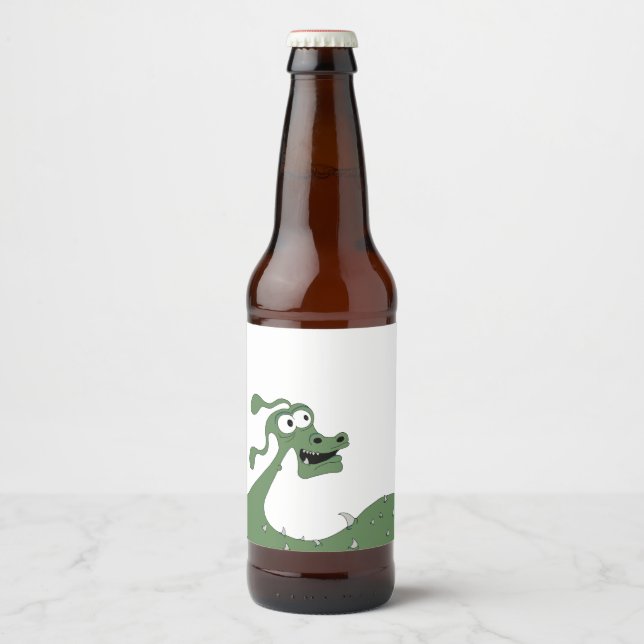 Dragon Beer Beer Bottle Label (Front)