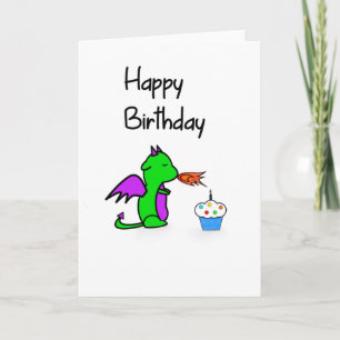 Dragon Birthday Card