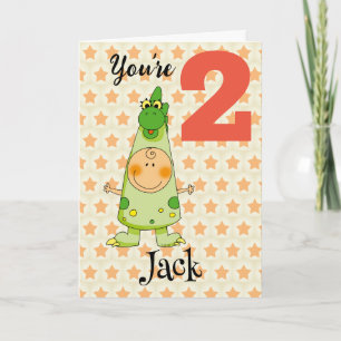 dragon birthday child (age personalised) card