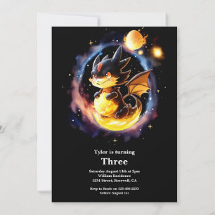 Dragon Birthday Invitation