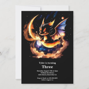Dragon Birthday Invitation