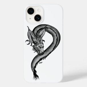 Dragon black and white Design Case-Mate iPhone 14 Case