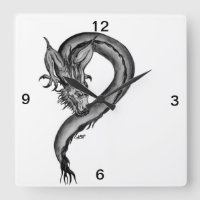 Dragon black and white Design