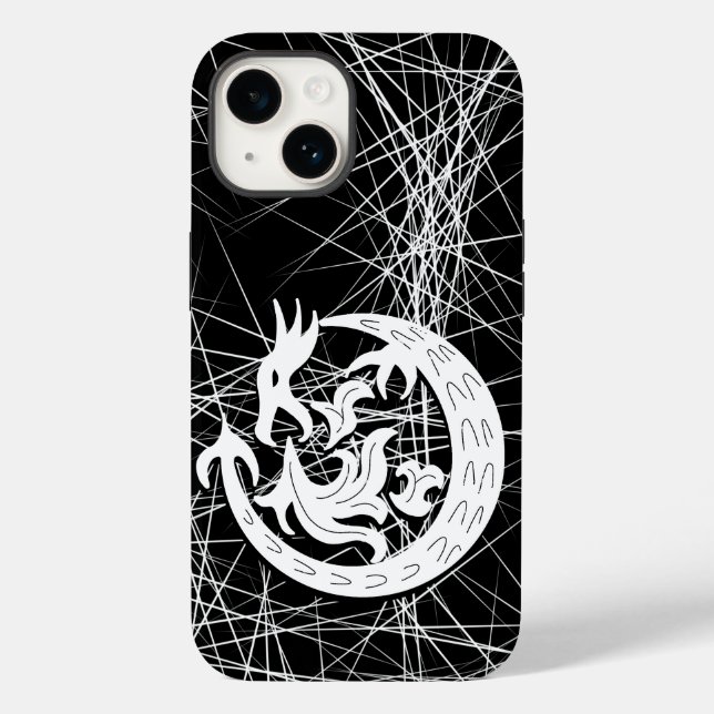 Dragon Blowing Fire  Case-Mate iPhone Case (Back)
