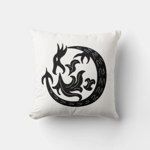 Dragon Blowing Fire Cushion