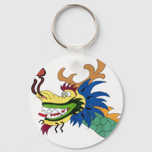 Dragon boat key ring