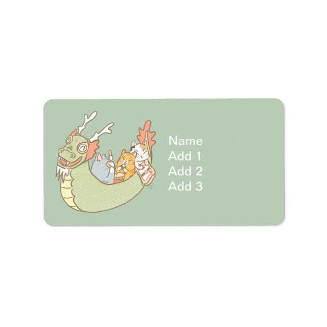 Dragon Boat Label (Front)