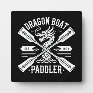 Dragon Boat Paddler, Dragon Boat Racing Motivation Plaque