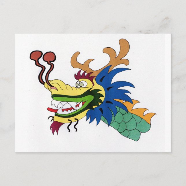 Dragon boat postcard (Front)