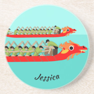 Dragon Boat Racing Coaster