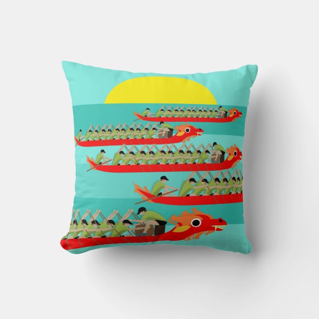 Dragon Boat Racing Cushion (Front)
