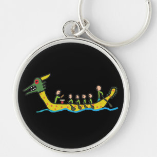 Dragon Boat Racing Key Ring
