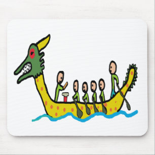 Dragon Boat Racing Mouse Pad
