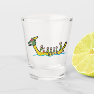 Dragon Boat Racing Shot Glass