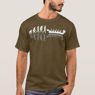 Dragon Boat Racing Team Evolution with Shadow T-Shirt