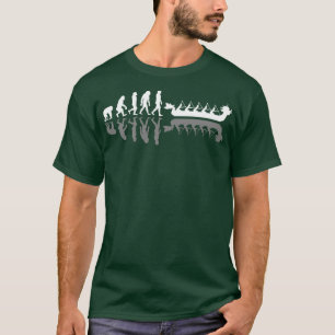 Dragon Boat Racing Team Evolution with Shadow T-Shirt